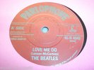 THE BEATLES: LOVE ME DO / PS I LOVE YOU 7 inch 45 record single 1c