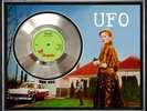 UFO - DOCTOR DOCTOR - FRAMED 'SILVER' 45rpm  RECORD