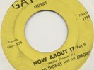 GRITTY TEXAS R&B/FUNK 45 Big Bo & the Arrows How Bout It LISTEN