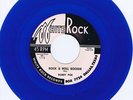 BOBBY POE - ROCK 'N ROLL BOOGIE / R'N'R RECORD GIRL - 70s BLUE WAX ROCKABILLY