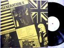 GENERATION X RETROGRESSIVE REGENERATION JAPAN BILLY IDOL no TMOQ