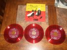 CHARLIE PARKER WITH STRINGS 3- RED VINYL 45 rpm VINTAGE BOXSET-MERCURY-RARE JAZZ