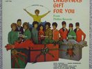 SPECTOR CHRISTMAS LP rare BLUE LBL-- RONETTES, DARLENE LOVE