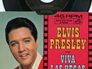 Rare Rock 'n Roll 45 & Picture Sleeve - Elvis Presley - Viva Las Vegas - M-