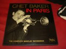 CHET BAKER IN PARIS BOX 3 LP + 2 7