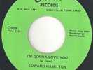 Northern Soul US 45 EDWARD HAMILTON - I'm gonna love you - Carrie (Light Green)