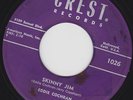R & B 45 RPM - EDDIE COCHRAN on CREST RECORDS
