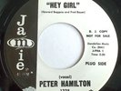 NORTHERN SOUL 45-PETER HAMILTON-HEY GIRL-M-