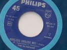 OLYMPIANS - HOPELESS ENDLESS WAY SUPERB POP GREEK 45  LOOK 