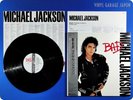 MICHAEL JACKSON Bad 1987 Japan Rare Stevie Wonder Quincy Jones OBI LP J927