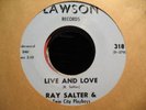 RAY SALTER GREAT ROCKABILLY 45 ON LAWSON 318 HEAR IT