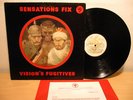 SENSATIONS FIX Vision's Fugitives ITALY/US 1977 ORIGINAL PROG LP+INSERT MINT-