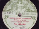RARE 10½” FONOTIPIA – GIUSEPPE BORGATTI
