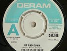 THE EYES OF BLUE - UP AND DOWN / HEART TROUBLE - DERAM DM.106 - *DEMO*