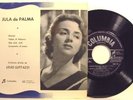 JULA DE PALMA - DOMANI - RARE E.P. 45G. 1956 M/M-