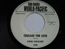 GENE HOWARD - RARE POPCORN NORTHERN - CRUSADE FOR LOVE - DJ PROMO