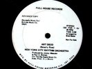 NEW YORK CITY RHYTHM ORCHESTRA 12in  WLP DISCO;PROMOFUNK SOUL;