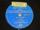 THE VELVETS LANA BRAZIL 78 RPM DOO WOP Roy Orbison