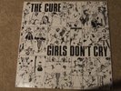 The Cure Girls Don't Cry double LP Blue Vinyl Live 1980 Bondage artwork by Jim