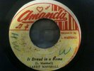 Larry Marshall - It Dread In A Rome / Amanda 7