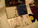 U2 - 4 U2 PLAY RARE 7 BLACK VINYL SET IRISH 4 PACK HANGER SET