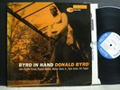 BLUE NOTE 4019 DONALD BYRD: Byrd In Hand MONO DG 63 rd EAR VG++