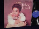 ABBEY LINCOLN IT'S MAGIC RIVERSIDE 12-277 FIRST PRESSING PROMO