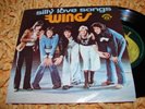 Paul McCartney & Wings SILLY LOVE SONGS 7'' 45 PORTUGAL Rare Portuguese Beatles