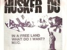 Punk Rock HUSKER DU In A Free Land + 2 New Aliance 7