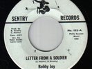 Northern/Vietnam BOBBY JOY You Sweet Devil You / Letter From A Soldier SENTRY M-