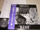 NIRVANA bleach LP + FLYER OBI NM JAPAN SUBPOP HOLE GRUNGE KURT COBAIN
