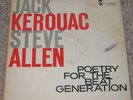 JACK KEROUAC STEVE ALLEN POETRY FOR BEAT GENERATION LP HANOVER