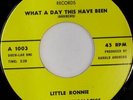 rare Soul 45 LITTLE RONNIE & CHROMATICS on HLS Hear