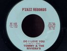 RARE NORTHERN SOUL 45: TOMMY & THE RIVIERA'S ON P'ZAZZ