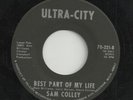 RARE SAGINAW MICHIGAN PRIVATE PRESSING-SOUL / FUNK-SAM COLLEY-45-NICE