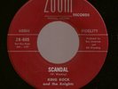 Killer Guitar Instrumental KING ROCK/KNIGHTS Scandal/Boss Pt 2 ZOOM 005 45 Vynl