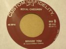 Rare Chicano Soul 45 The Royal Chessmen on CUSTOM FIDELITY RARE