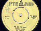 DESMOND DEKKER-I GOT THE BLUES/BEAUTIFUL & DANGEROUS PYRAMID 45 FUNKY/ROCKSTEADY
