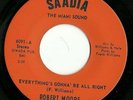 RARE MIAMI FUNK 45 Robert Moore SAADIA M- Everything's Gonna Be All Right