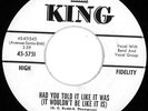 Albert King : 60's R&B Style Northern Soul 45 on King