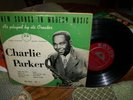 CHARLIE  PARKER 10 INCH  JAZZ RECORD SAVOY LABEL NO 9000 VOL1