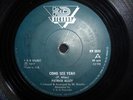 COME  SEE YEAH  /  PATRICK  ALLEY  orig  K & B  records  7 inch