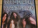 DEEP PURPLE   MACHINE HEAD   VERY RARE HAND SIGNED UK VINYL LP   IAN GILLAN