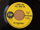 ENDEAVORS I Know You Don't Want Me SHATTERED DREAMS Soul 45 on STOP 372
