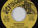 70's Soul 45 CODY BLACK Keep On Trying RENAISSANCE HEAR