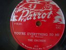 The Orchids You're Everything to Me Newly Wed rare Parrot doo-wop 78rpm