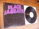 BLACK SABBATH LP Master of Reality White Label Promo Poster