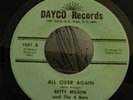 NORTHERN SOUL 45 RPM - BETTY WILSON & 4 BARS on DAYCO DC Sweet Rare Private