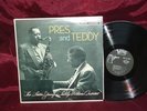 THE LESTER YOUNG TEDDY WILSON QUARTET PRES AND TEDDY VG++ VERVE MG V-8205 SWEET
