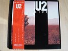 U2 LIVE JAPAN OBI LP